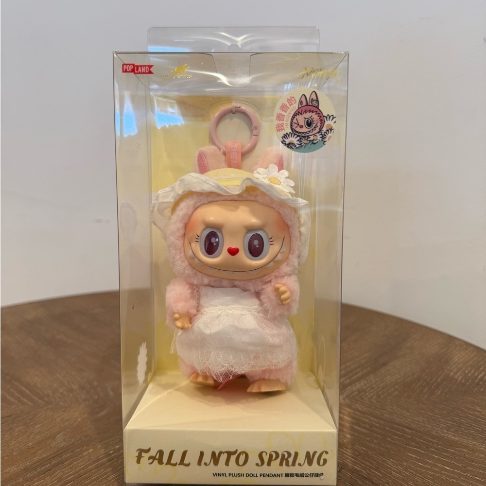 POP LAND Mokoko Fall Into Spring Plush Pendant – The Monsters Series - Picture 4 of 4